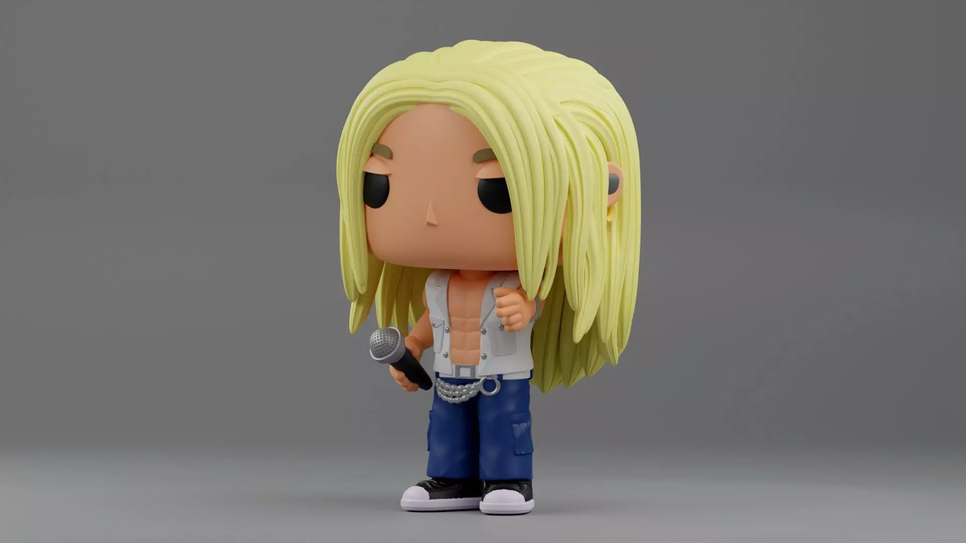 Felix funko pop from kpop boy band Stray Kids 3D print model_4