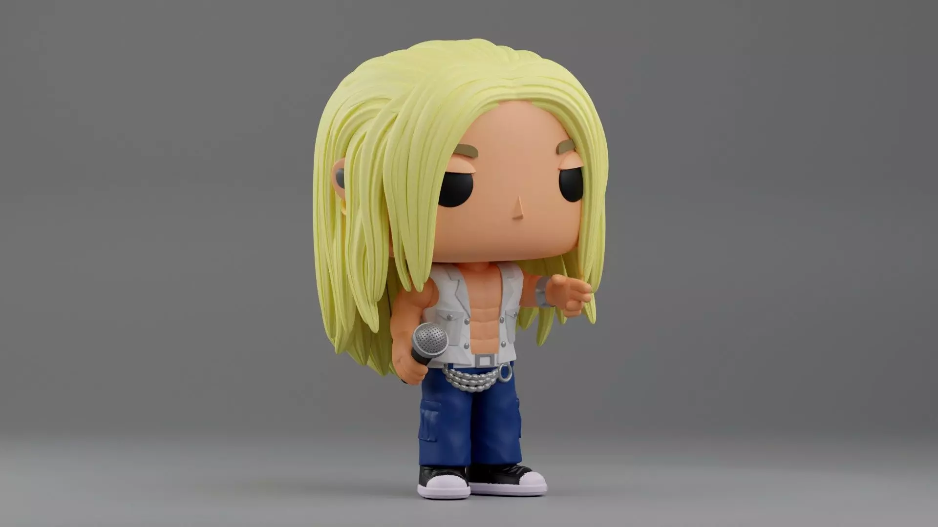 Felix funko pop from kpop boy band Stray Kids 3D print model_5