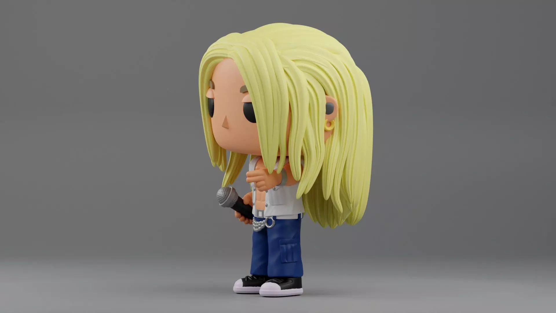 Felix funko pop from kpop boy band Stray Kids 3D print model_3