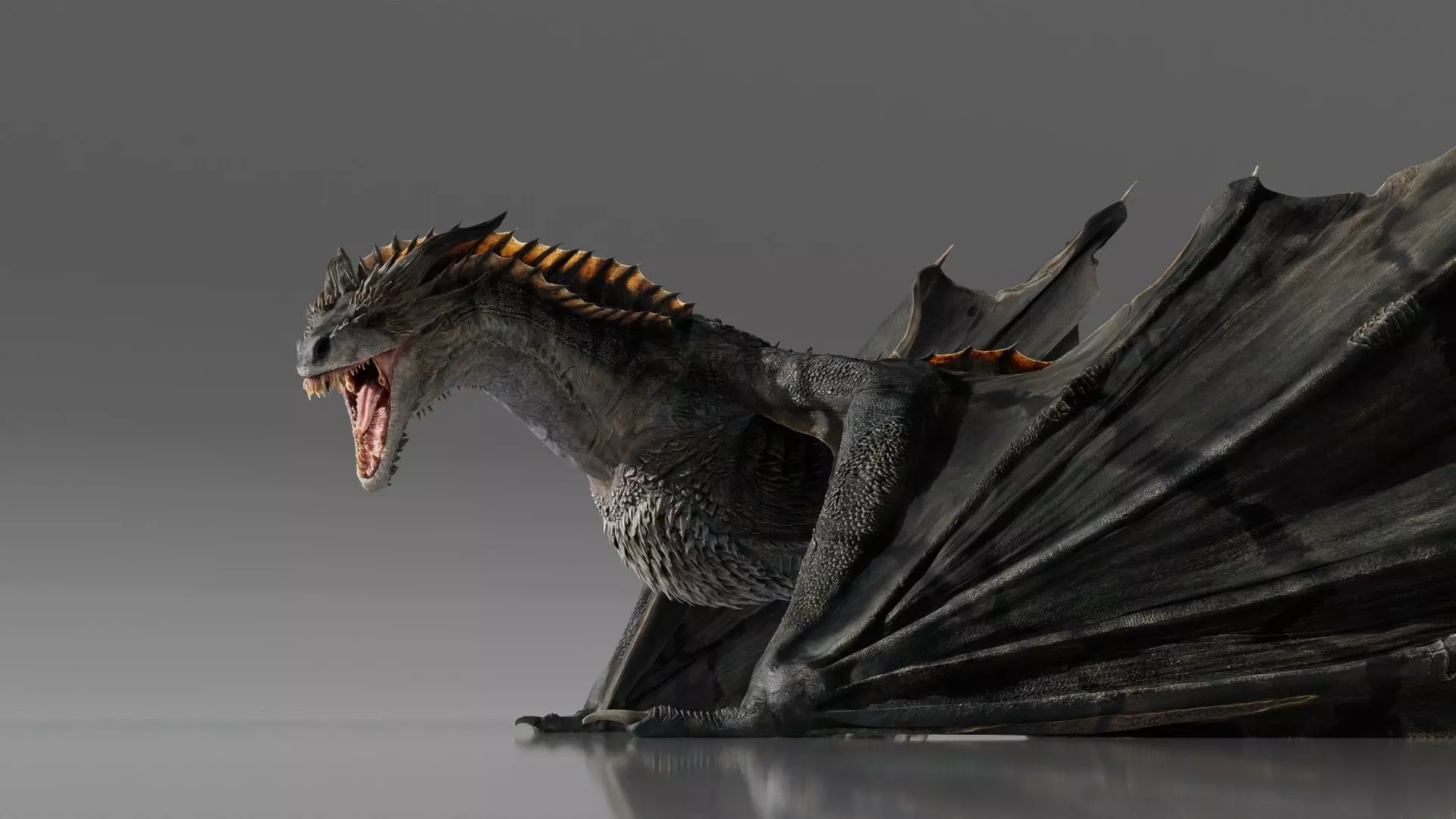 Ymirak - Rigged Dragon 3D model_5