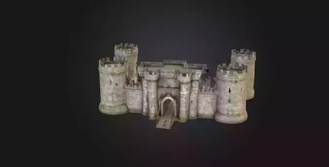 Medieval Fortress 3D print model