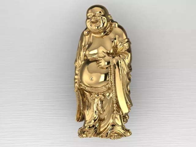 The Buddha of Joy and Good Fortune 3D print model_0