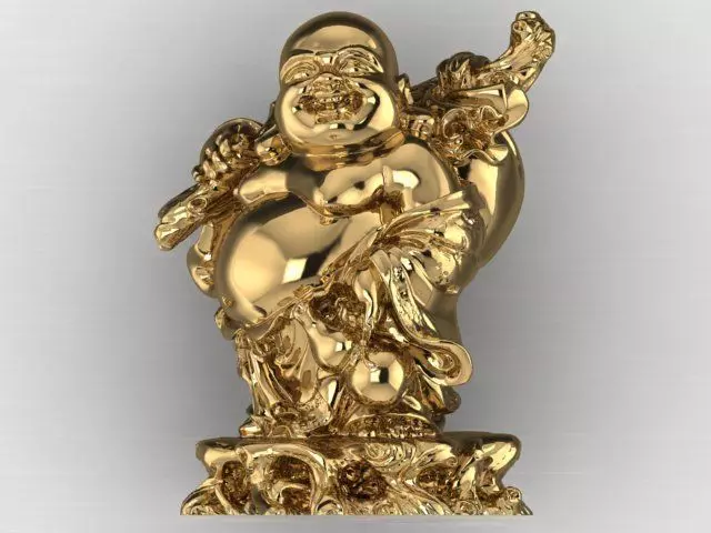 The Buddha of Joy and Good Fortune 3D print model_0