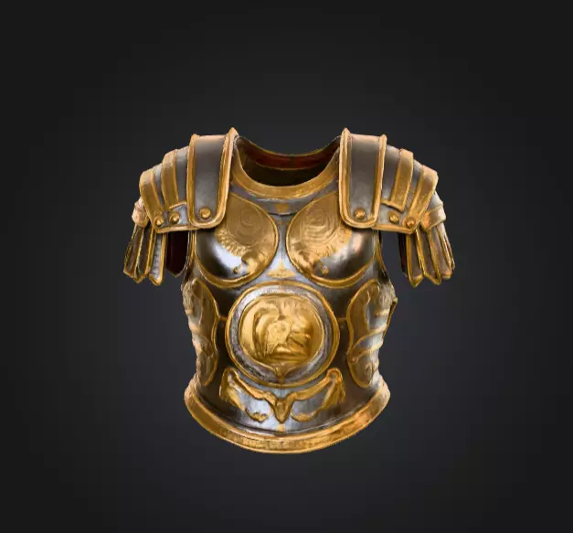 Ancient Warriors Arm Free low-poly 3D model