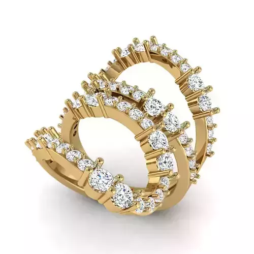 Fancy ring for sale in STL format