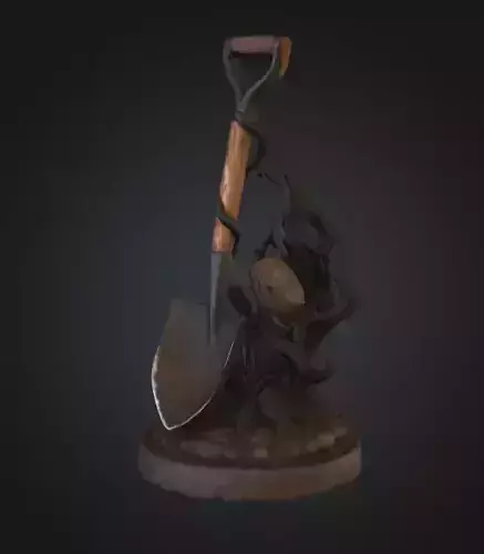 Unearthed Enigma Stone Sculpture