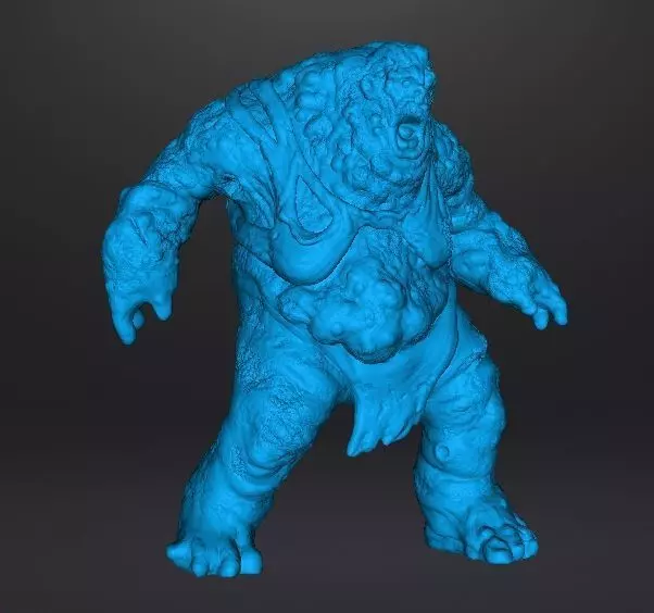 FEMALE TANK ABOMINATION ZOMBIE MODEL FIGURE FANTASY HORROR RPG 3D print model_10