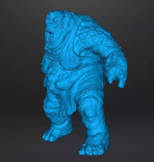 FEMALE TANK ABOMINATION ZOMBIE MODEL FIGURE FANTASY HORROR RPG 3D print model_11