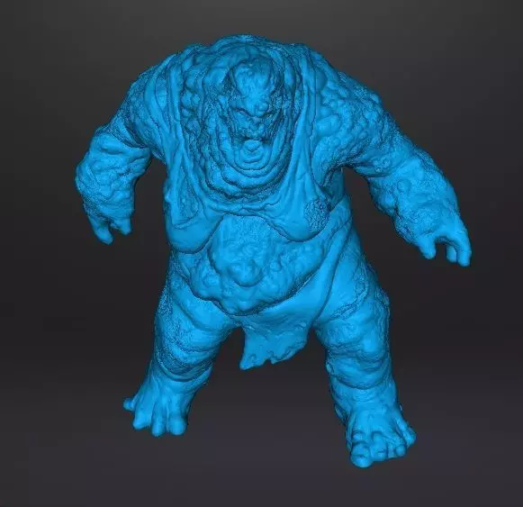 FEMALE TANK ABOMINATION ZOMBIE MODEL FIGURE FANTASY HORROR RPG 3D print model_12