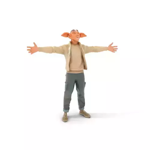 Fantasy Character with Open Arms Model Pack