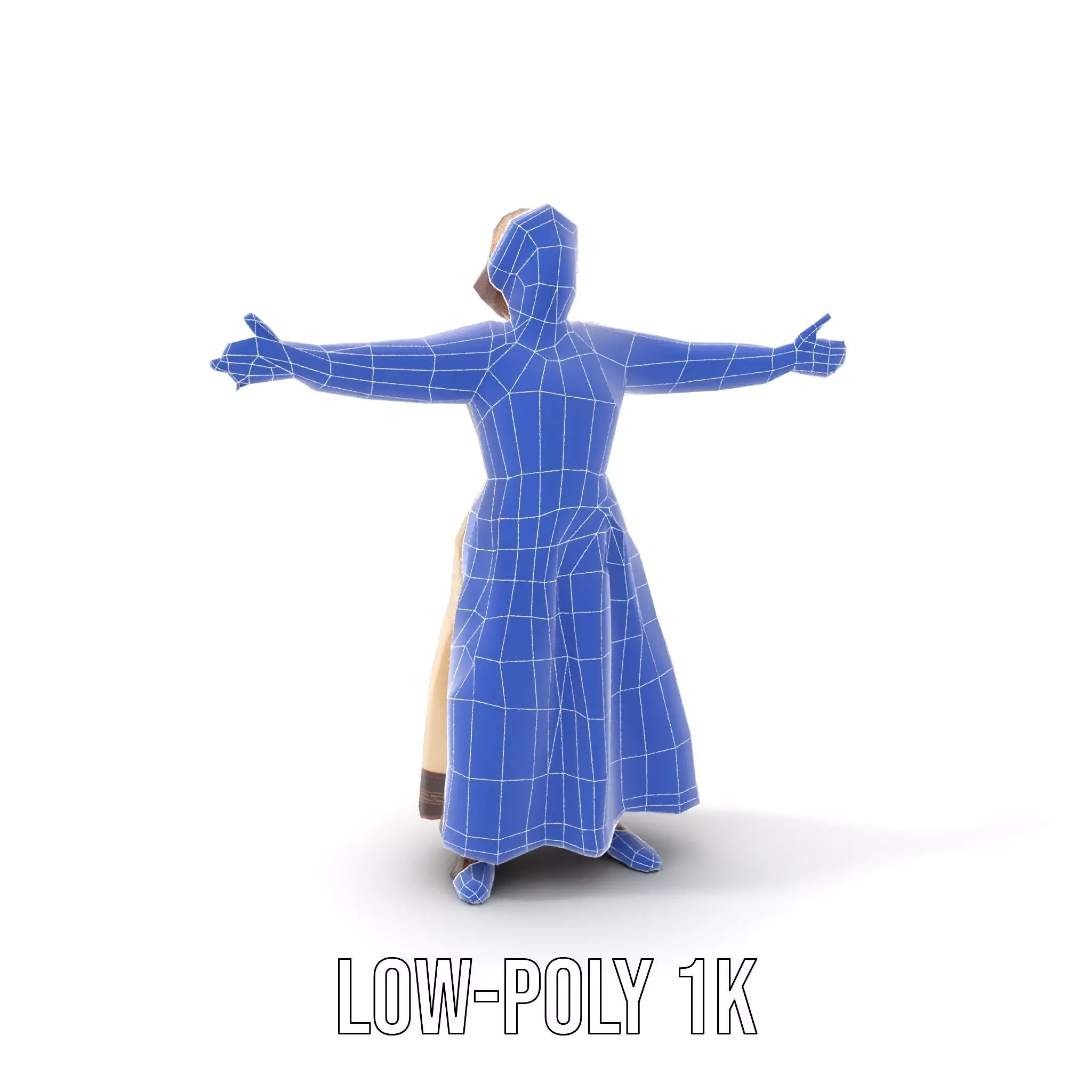 Traditional Scandinavian Attire Character Model Pack Low-poly 3D model_25