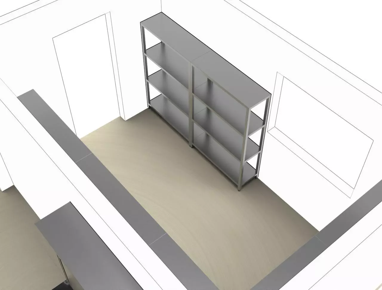 KITCHEN -STORE 5 3D model_10