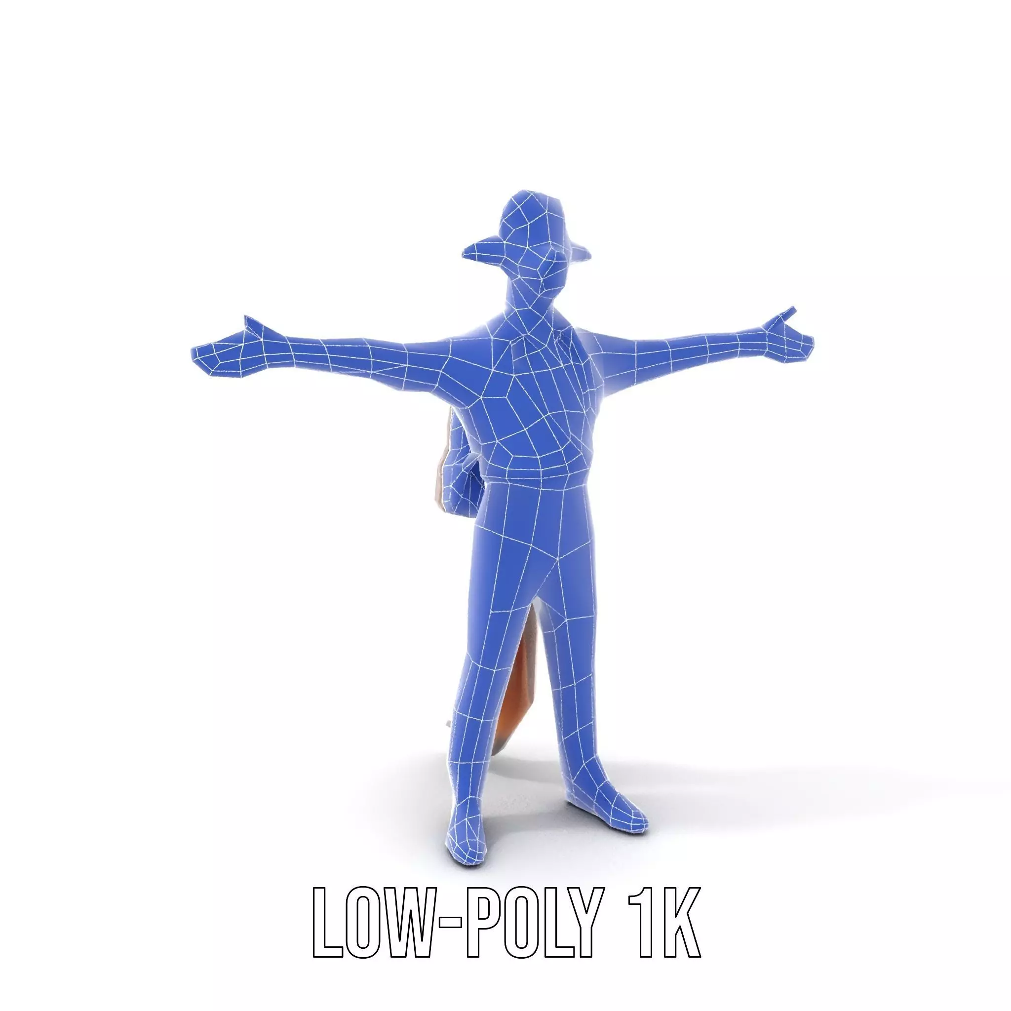 Fantasy Character Model Pack Stylized Anthropomorphic Creature Low-poly 3D model_24