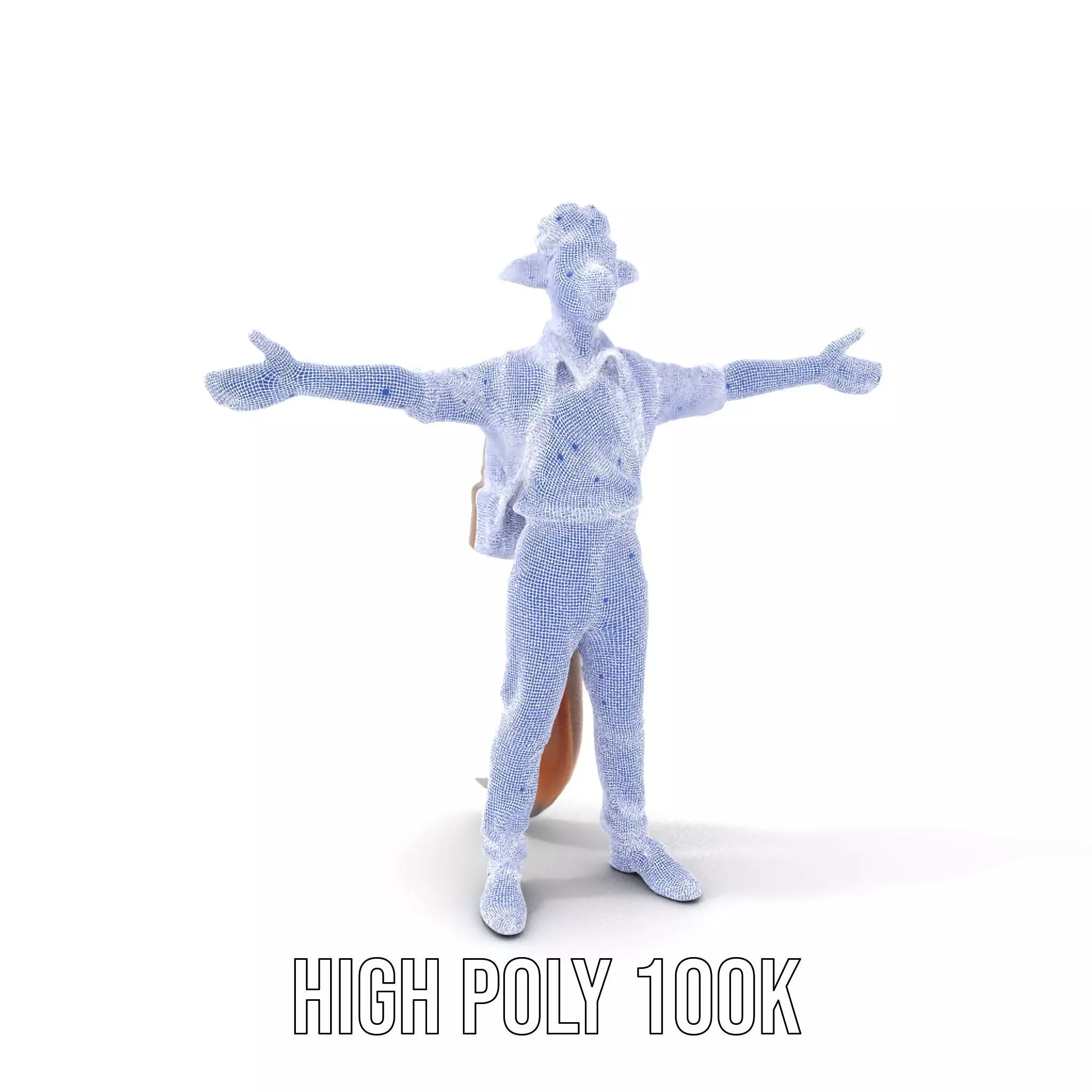 Fantasy Character Model Pack Stylized Anthropomorphic Creature Low-poly 3D model_4