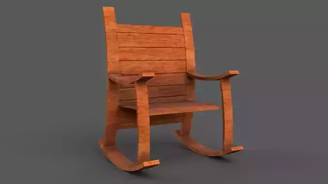 Wooden Rocking Chair