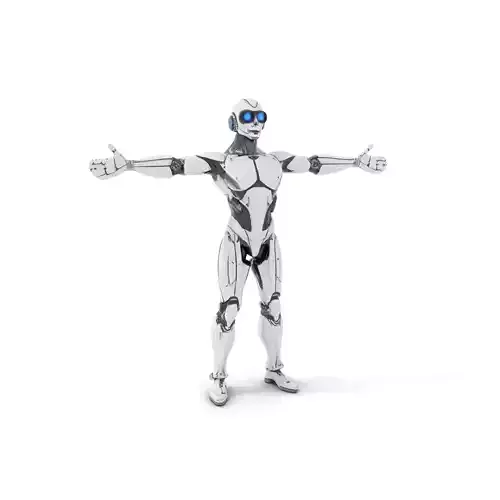 Futuristic Robot Model Pack with Armored Design