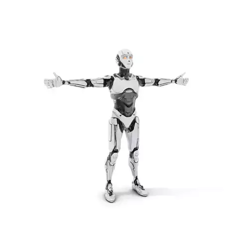 Humanoid Robot Armature Model Pack