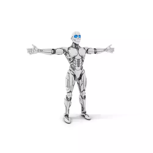 Futuristic Robot Model Pack with Articulated Limbs