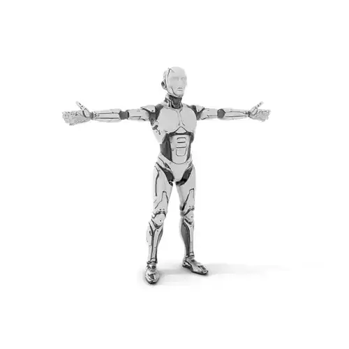 Futuristic Humanoid Robot Model Pack for Animation and Games