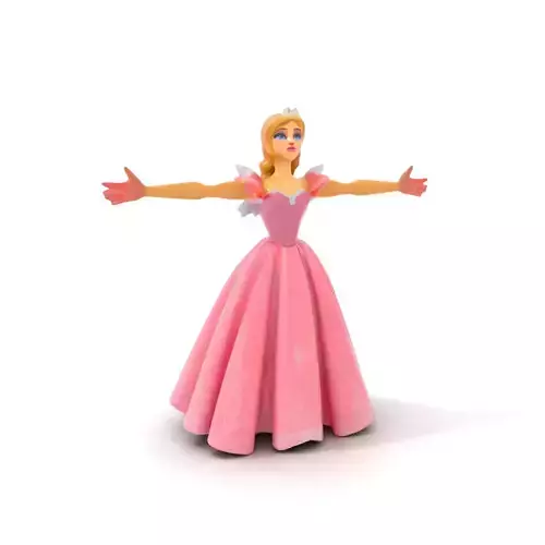 Elegant Fairy Princess Character Model Pack