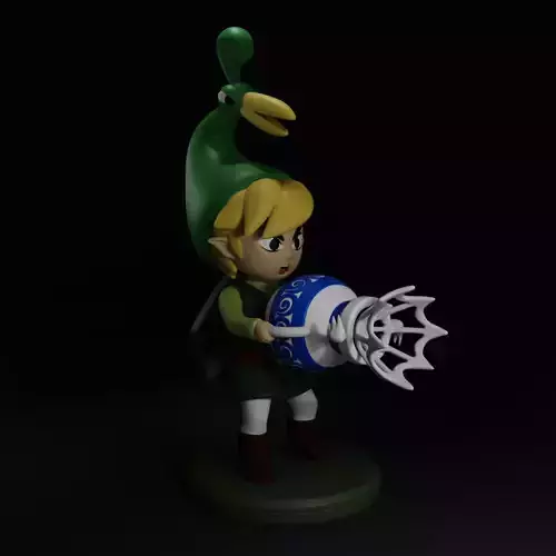 Link Gust Jar The Legend of Zelda The Minish Cap