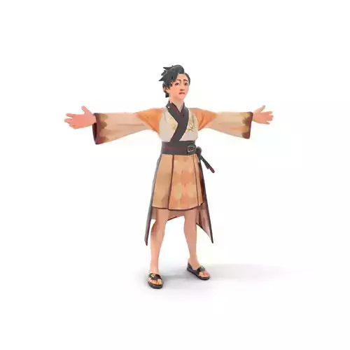 Traditional Attire Character Model Pack