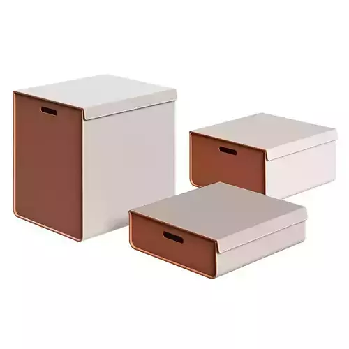 Alcove Closet Boxes by Poltrona Frau
