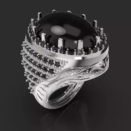  signet ring for 3D printing