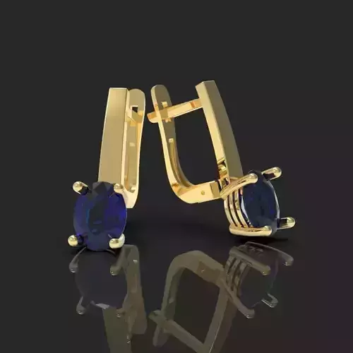 ring and earrings for 3D printing