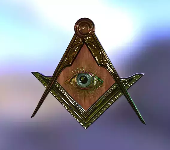 All Seeing Eye Masonic Emblem