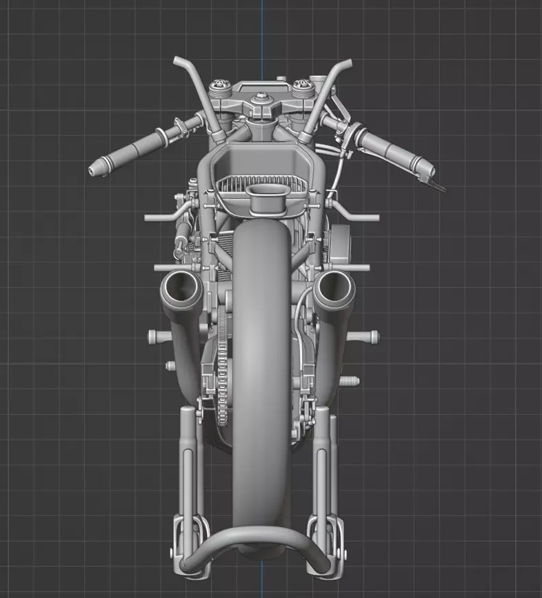 MOTO3 KTM JACK MILLER 3D model_27