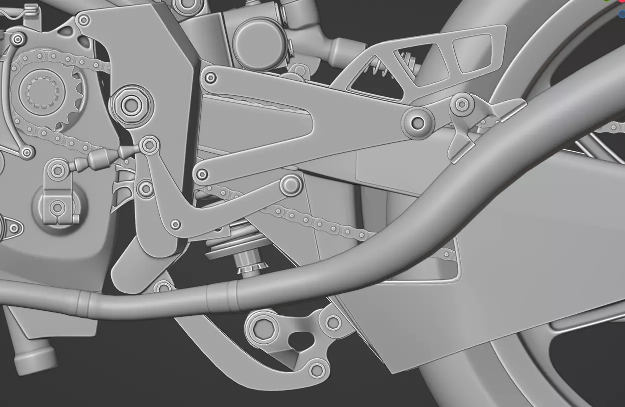 MOTO3 KTM JACK MILLER 3D model_24