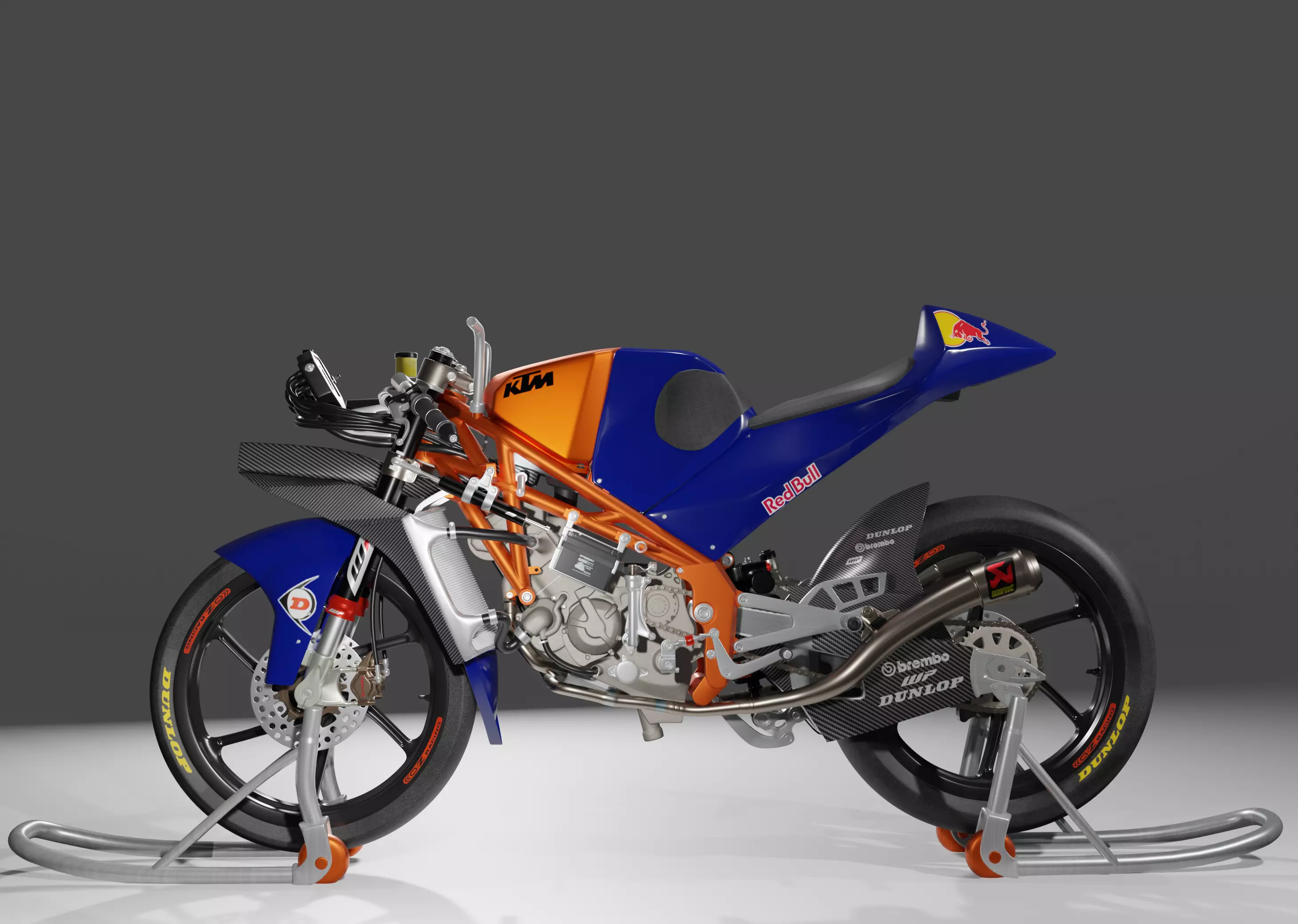 MOTO3 KTM JACK MILLER 3D model_8