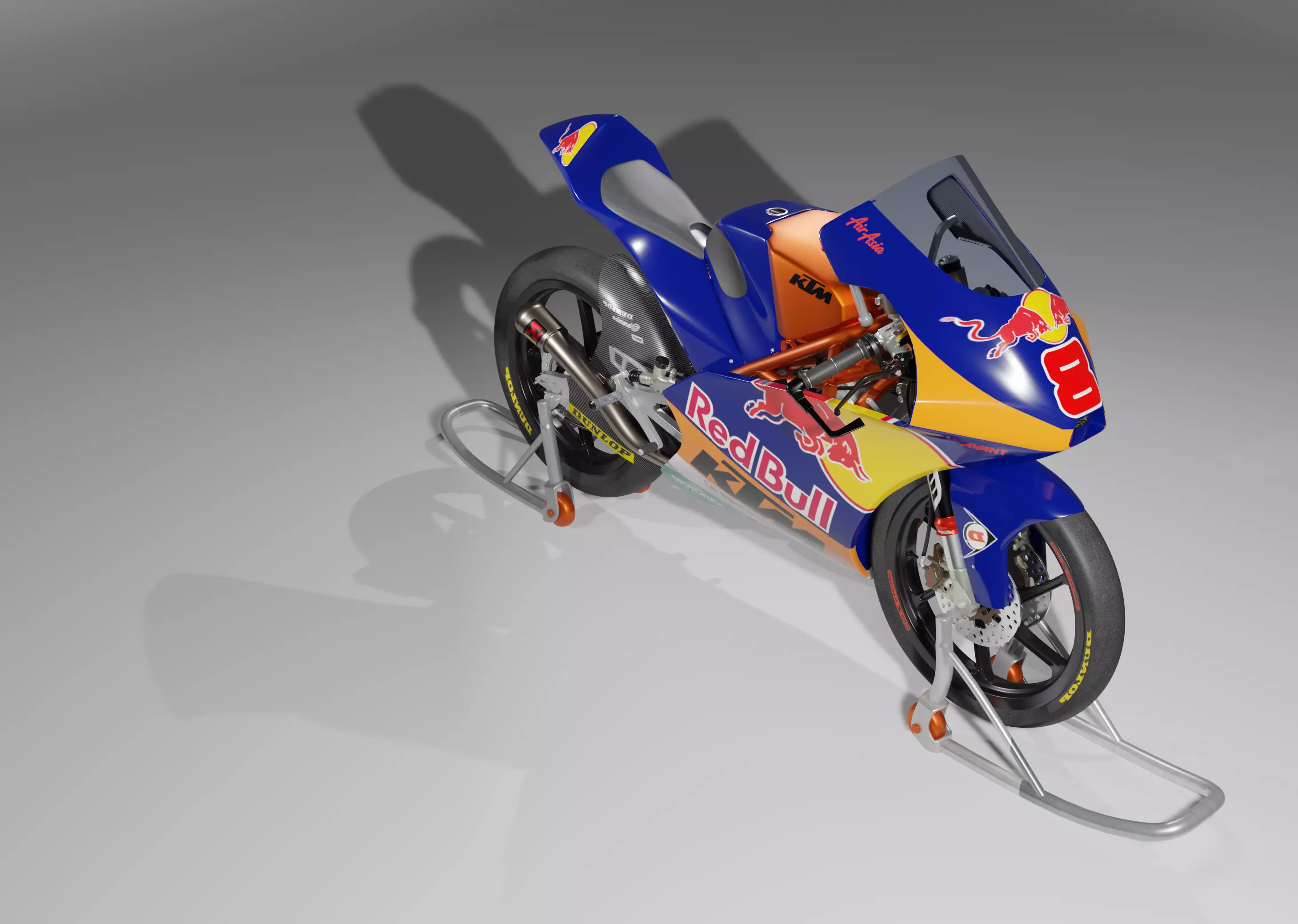 MOTO3 KTM JACK MILLER 3D model_1