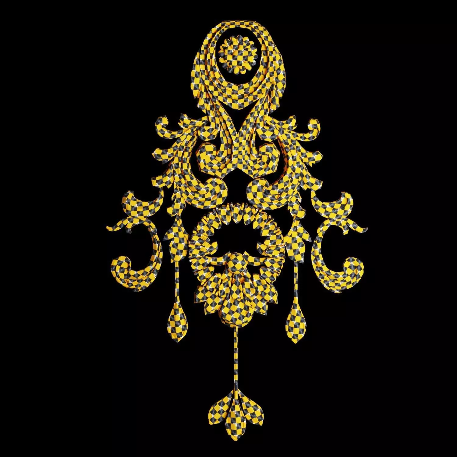 1582 Ornament Kitbash Bundle 120 New 3D Assets 3D Model Low-poly 3D model_23