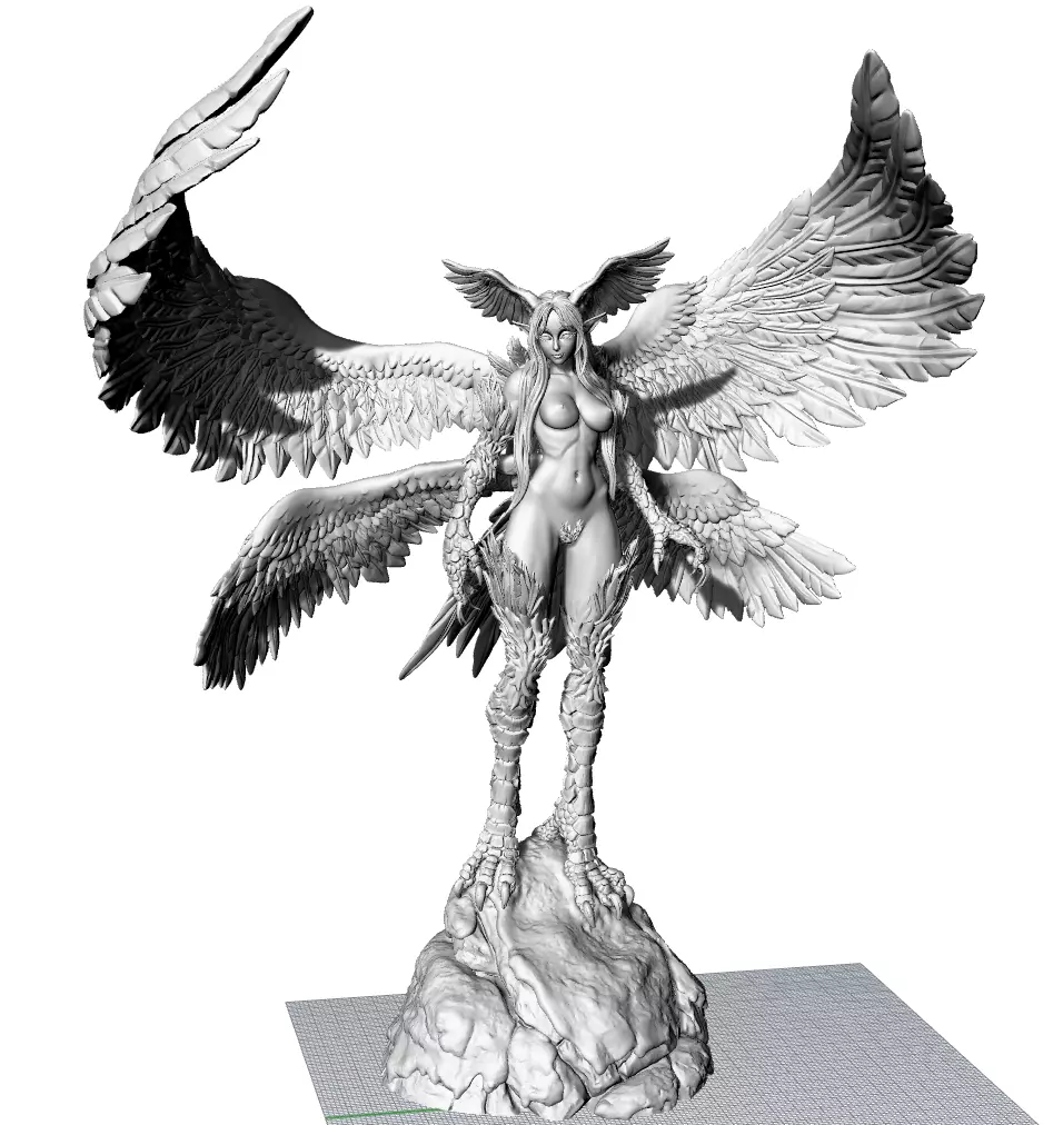 Evil God Aethar 3D print model