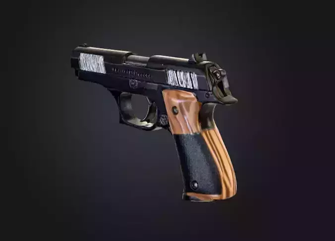 Classic Metal Pistol
