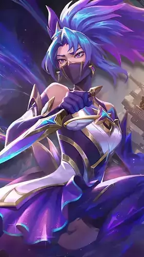 LOL - Star Guardian Akali KUNAI - League Of Legends