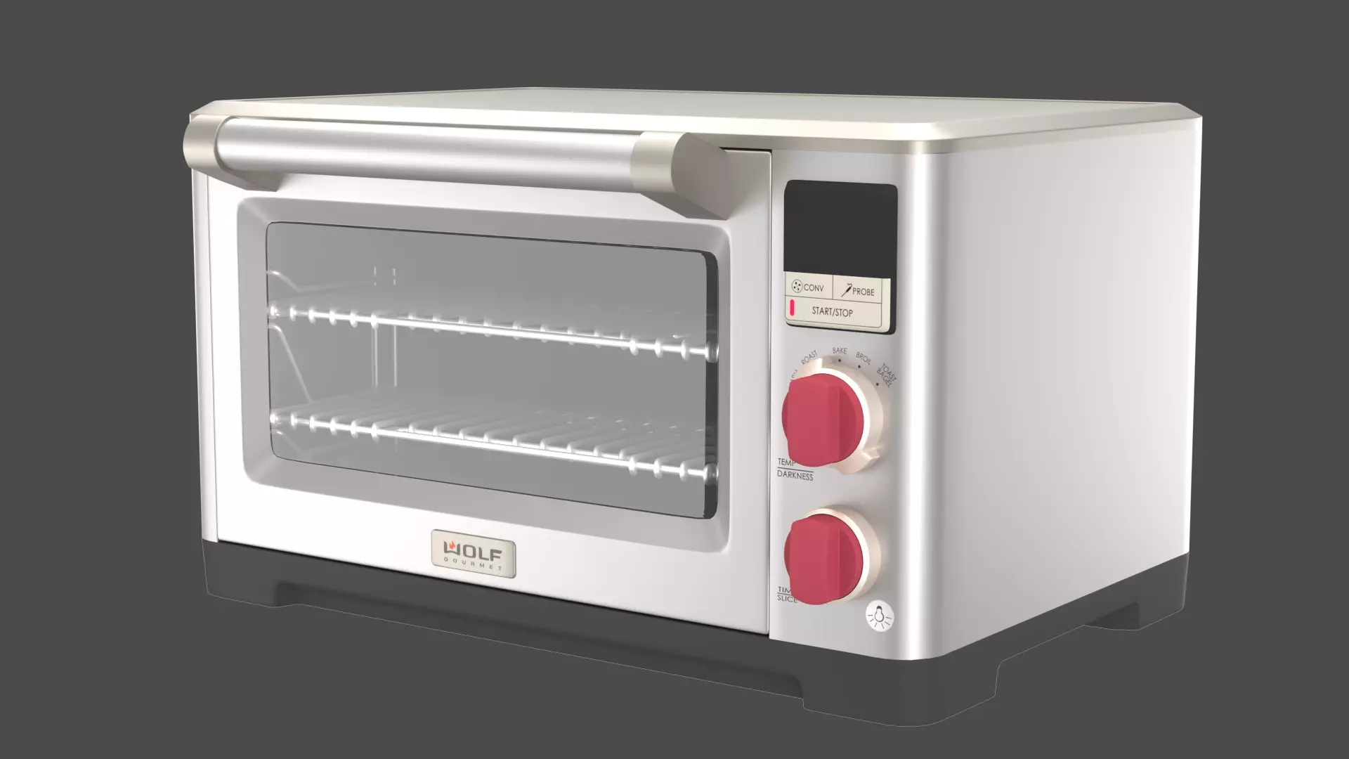 Tabletop Oven 3D Model 3D model_10