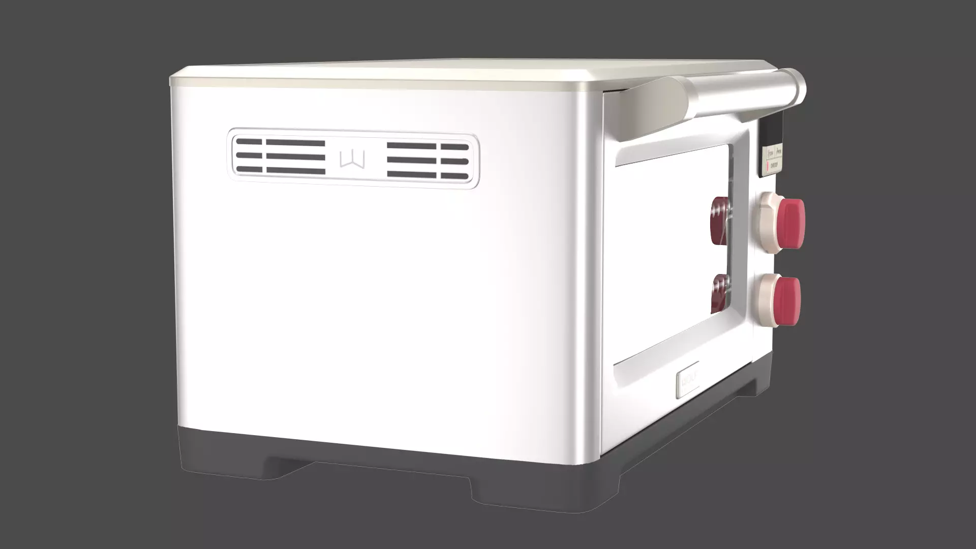 Tabletop Oven 3D Model 3D model_5