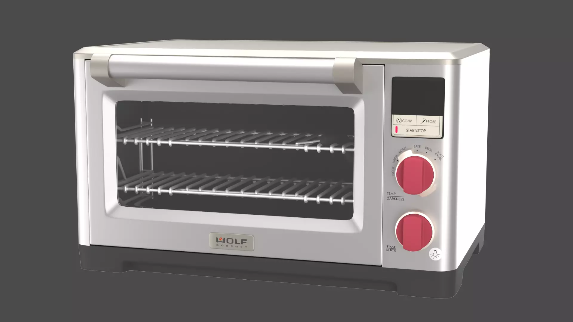 Tabletop Oven 3D Model 3D model_9