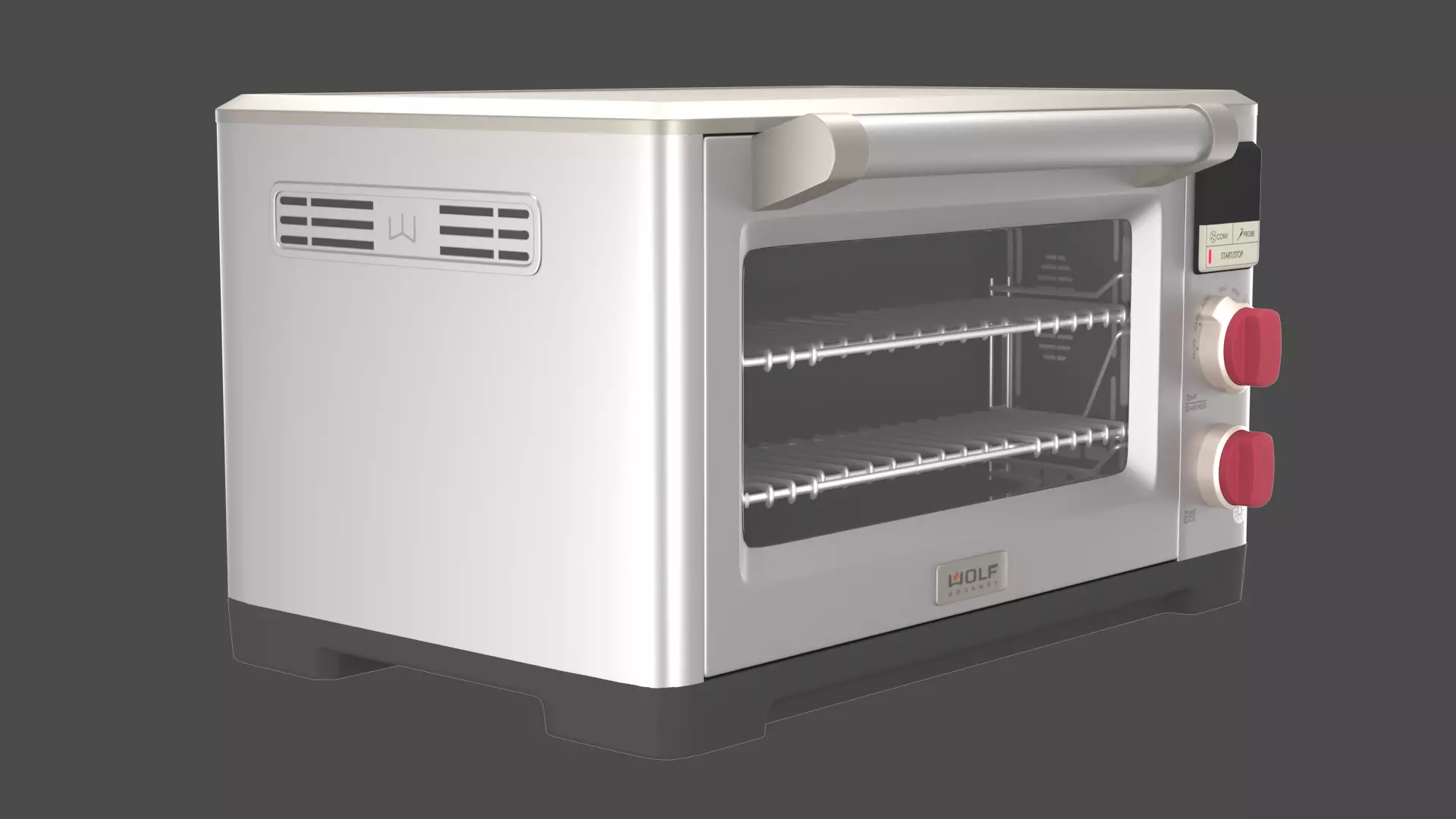 Tabletop Oven 3D Model 3D model_6