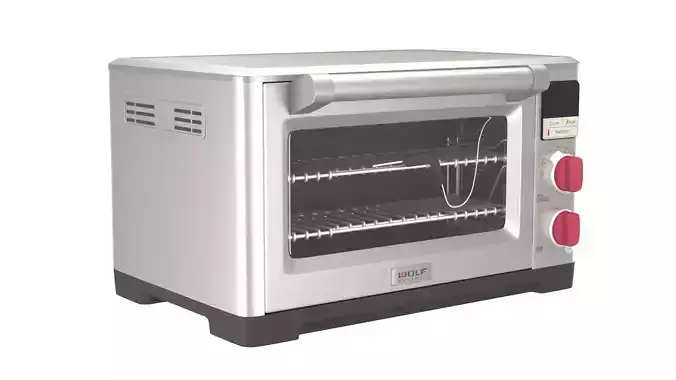 Tabletop Oven 3D Model