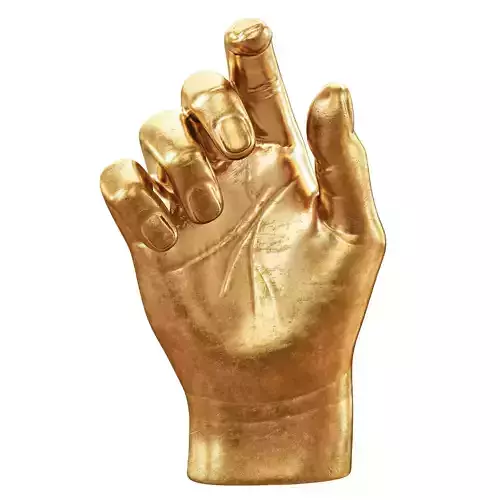 Sculpture of a hand