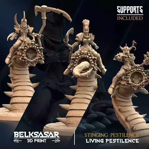 Stinging Pestilence Nude Set x3