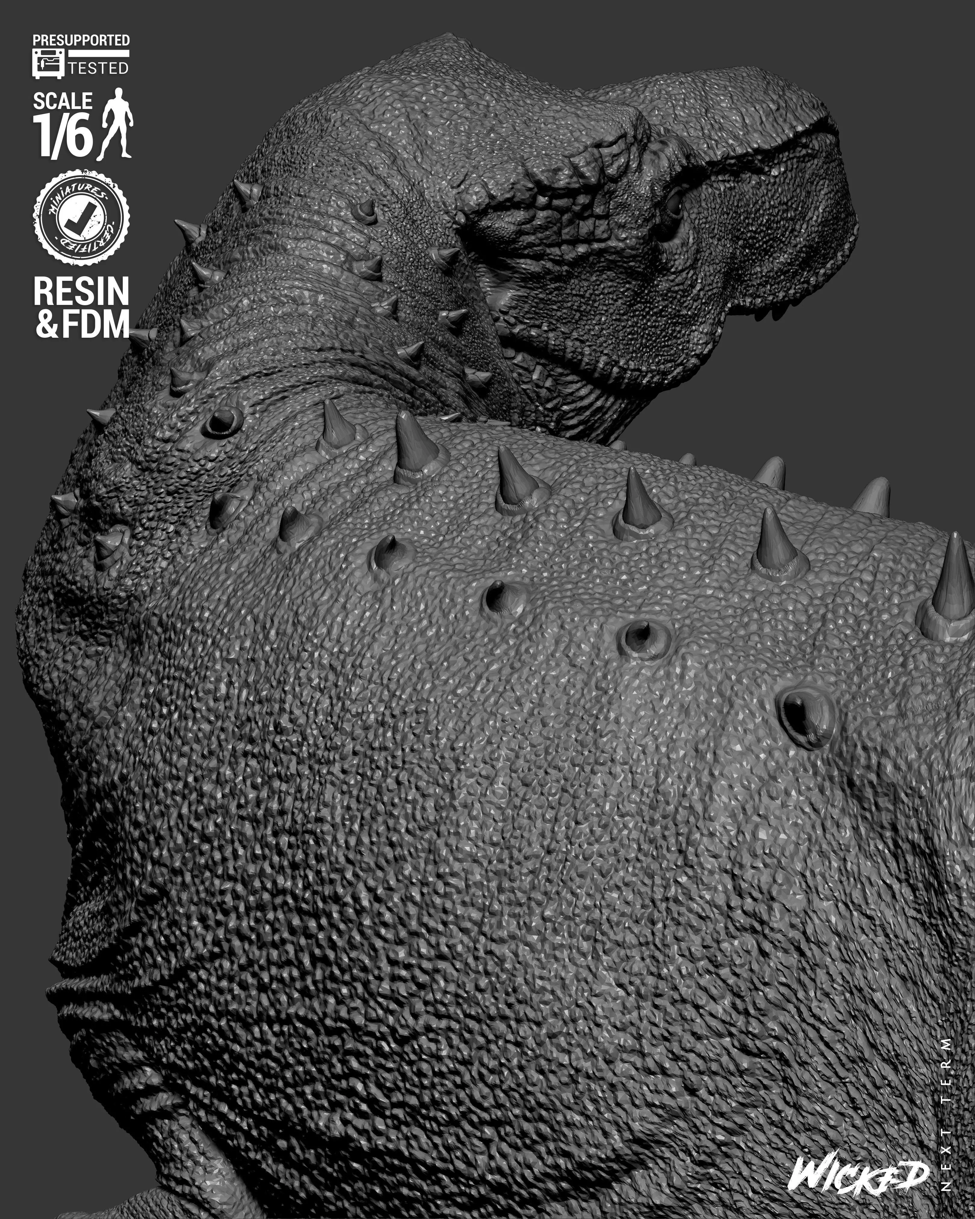 Wicked Video Games Tom Raider Diorama 3D print model_38