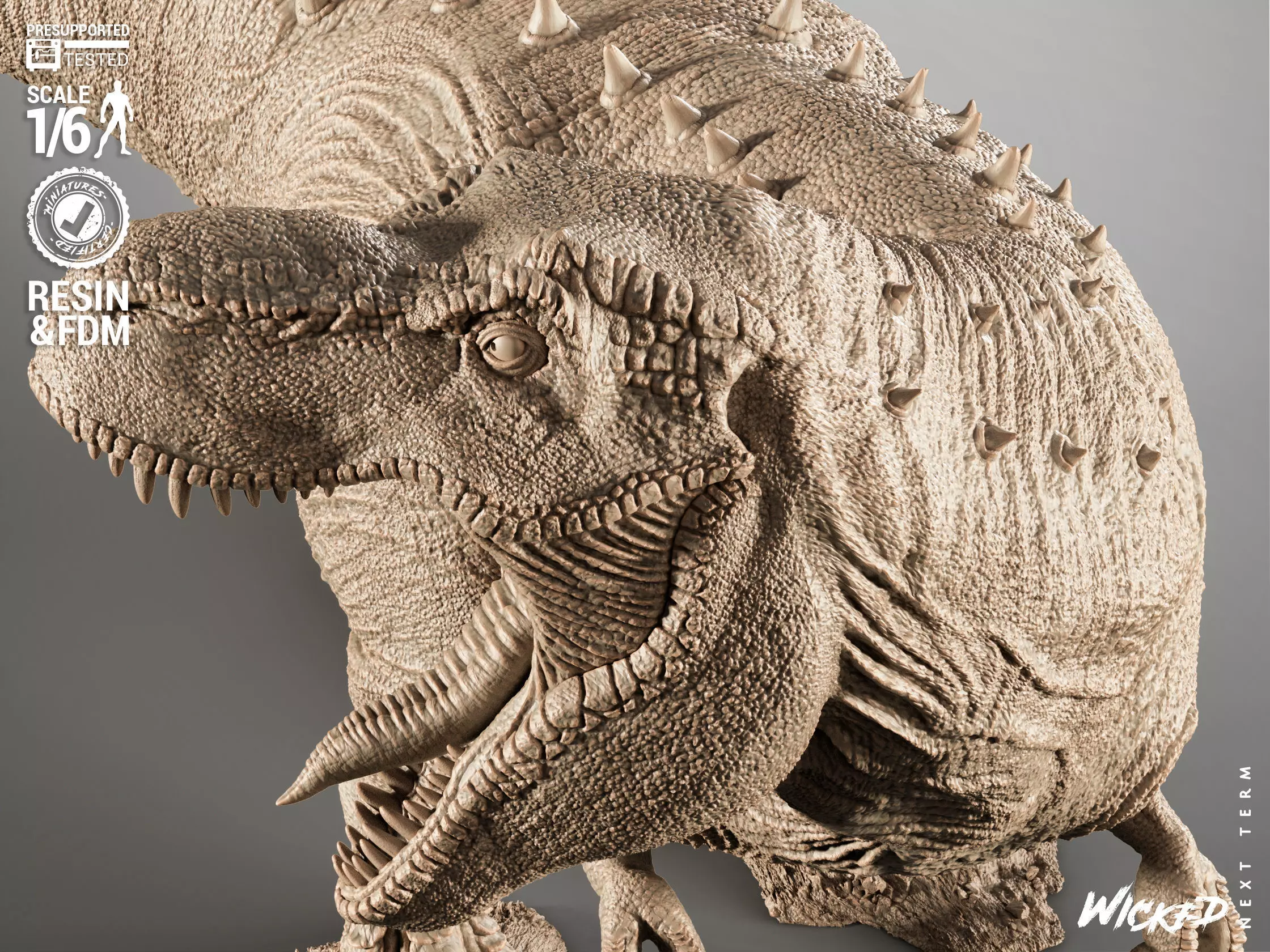 Wicked Video Games Tom Raider Diorama 3D print model_10