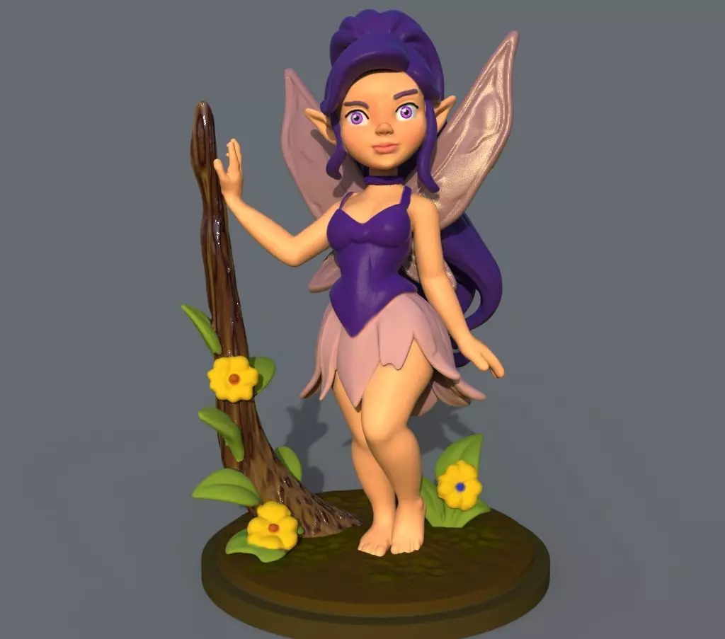 Magic Fairy 3D print model