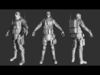 Military Tactical Soldier High-Poly Sculpt ZBrush Game Asset WIP 3D model_1