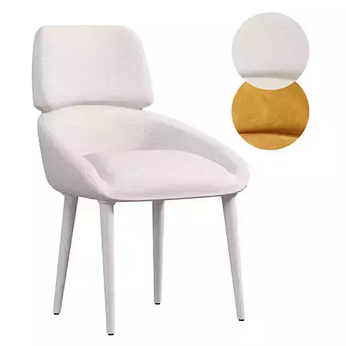 Nixon Dining Chair Low-poly 3D model